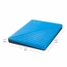 Western Digital 2 TB My Passport External Portable Hard Disk Drive (HDD), USB 3.0, Blue, WDBYVG0010BBK-2 Western Digital 2 TB My Passport External Portable Hard Disk Drive (HDD), USB 3.0, Blue, WDBYVG0010BBK-2