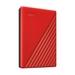 Western Digital 4 TB My Passport External Portable Hard Disk Drive (HDD), USB 3.0, Red, WDBPKJ0040BRD-1 Western Digital 4 TB My Passport External Portable Hard Disk Drive (HDD), USB 3.0, Red, WDBPKJ0040BRD-1