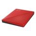 Western Digital 4 TB My Passport External Portable Hard Disk Drive (HDD), USB 3.0, Red, WDBPKJ0040BRD-5 Western Digital 4 TB My Passport External Portable Hard Disk Drive (HDD), USB 3.0, Red, WDBPKJ0040BRD-5