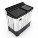 White Westinghouse 9.5 kg Semi-Automatic Top Load Washing Machine, SFW950G, White and Black-5 White Westinghouse 9.5 kg Semi-Automatic Top Load Washing Machine, SFW950G, White and Black-5