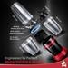 Wonderchef Nutriblend 750 W 2 Jar Turbo Juicers, Red and Black-4