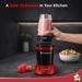 Wonderchef Nutriblend 750 W 2 Jar Turbo Juicers, Red and Black-5