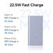 Xiaomi 4i 10000 mAh Power Bank, 22.5 W & 2 Way Fast Charging, 1 Type C Input & Output Port, 2 USB-A Ports, 3 Device Charging, Li-Ion Battery, 12-Layer Safety, Overheat, Short-Circuit, Overcharge & Overdischarge Protection, Coral Purple, PB100DPD-IN-2 Xiaomi 4i 10000 mAh Power Bank, 22.5 W & 2 Way Fast Charging, 1 Type C Input & Output Port, 2 USB-A Ports, 3 Device Charging, Li-Ion Battery, 12-Layer Safety, Overheat, Short-Circuit, Overcharge & Overdischarge Protection, Coral Purple, PB100DPD-IN-2