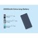 Xiaomi Power Bank 20000 mAh 4i, 33 W Sonic Charge, 2 USB-A & 1 Type-C Port, 3 Device Charging, Two-Way Fast Charging, Low Power Discharge Mode, 12-Layers Safety, Overheat, Over Current, Short-Circuit, Overcharge & Overdischarge Protection, Blue-5