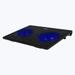 ZEBRONICS Zeb-NC3300 Laptop Cooling Pad with Dual USB Port, Dual 120 mm Fans, Blue LED-1