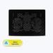 ZEBRONICS Zeb-NC3300 Laptop Cooling Pad with Dual USB Port, Dual 120 mm Fans, Blue LED-5