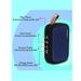 Zebronics Delight Portable Wireless Bluetooth Speaker supports USB, MicroSD card, FM Radio (Blue)-2 Zebronics Delight Portable Wireless Bluetooth Speaker supports USB, MicroSD card, FM Radio (Blue)-2