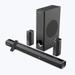Zebronics Zeb-Juke Bar 7400 Pro, 5.1 Channel Soundbar with Subwoofer & Dual Rear Satellites Supports Bluetooth, USB/AUX/ Optical IN & HDMI (ARC), Black, 180 Watts-1