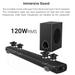 Zebronics Zeb-Juke Bar 9001 Pro Dolby 120 Watts Multimedia soundbar with subwoofer Supporting Bluetooth, HDMI(ARC), Optical Input, AUX,USB-3