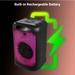 Zebronics Party Speaker Zeb_Blow, 64 W output, RGB lights, 6 hrs Backup, Wireless Mic, Karaoke, Voice Change, Guitar Input, Remote Control-13 Zebronics Party Speaker Zeb_Blow, 64 W output, RGB lights, 6 hrs Backup, Wireless Mic, Karaoke, Voice Change, Guitar Input, Remote Control-13